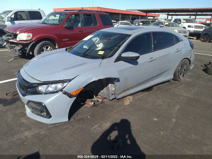 2019 HONDA CIVIC HATCHBACK EX SHHFK7H68KU203095