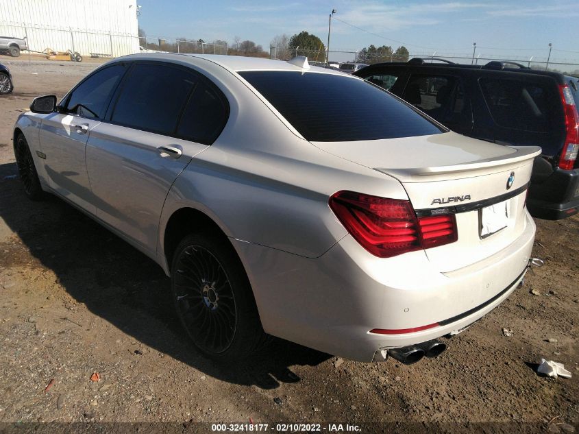2013 BMW 7 SERIES 750LI XDRIVE WBAYF8C58DDS17301