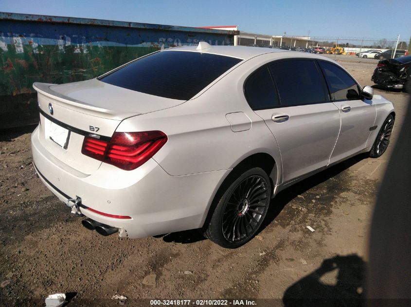 2013 BMW 7 SERIES 750LI XDRIVE WBAYF8C58DDS17301