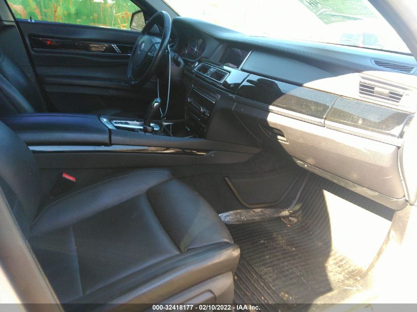 2013 BMW 7 SERIES 750LI XDRIVE WBAYF8C58DDS17301
