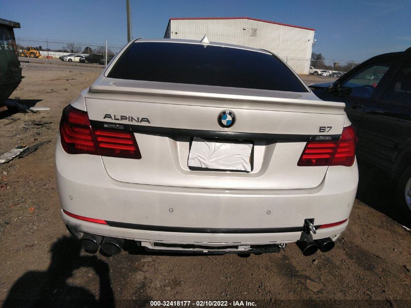 2013 BMW 7 SERIES 750LI XDRIVE WBAYF8C58DDS17301