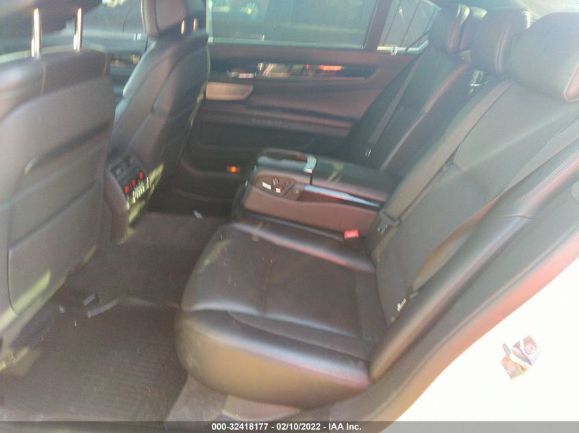 2013 BMW 7 SERIES 750LI XDRIVE WBAYF8C58DDS17301