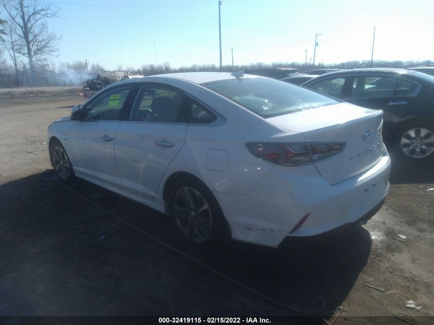 2019 HYUNDAI SONATA PLUG-IN HYBRID KMHE14L22KA090154