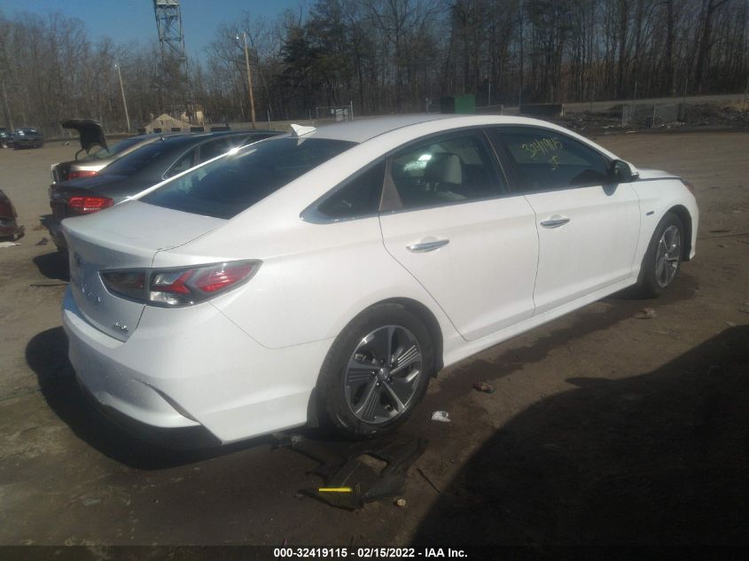 2019 HYUNDAI SONATA PLUG-IN HYBRID KMHE14L22KA090154