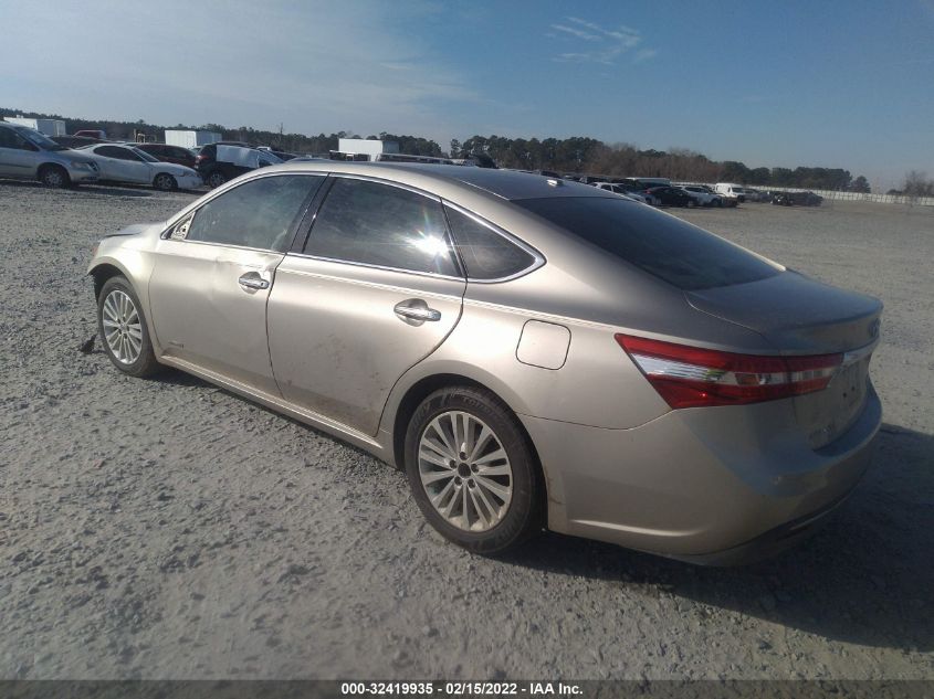 2013 TOYOTA AVALON HYBRID XLE PREMIUM 4T1BD1EB4DU005158