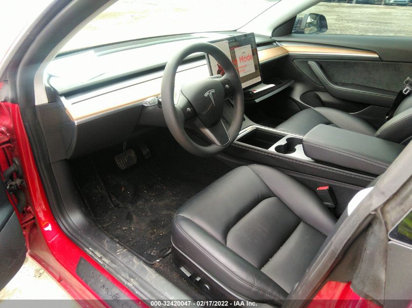 2021 TESLA MODEL 3 LONG RANGE 5YJ3E1EB5MF974451