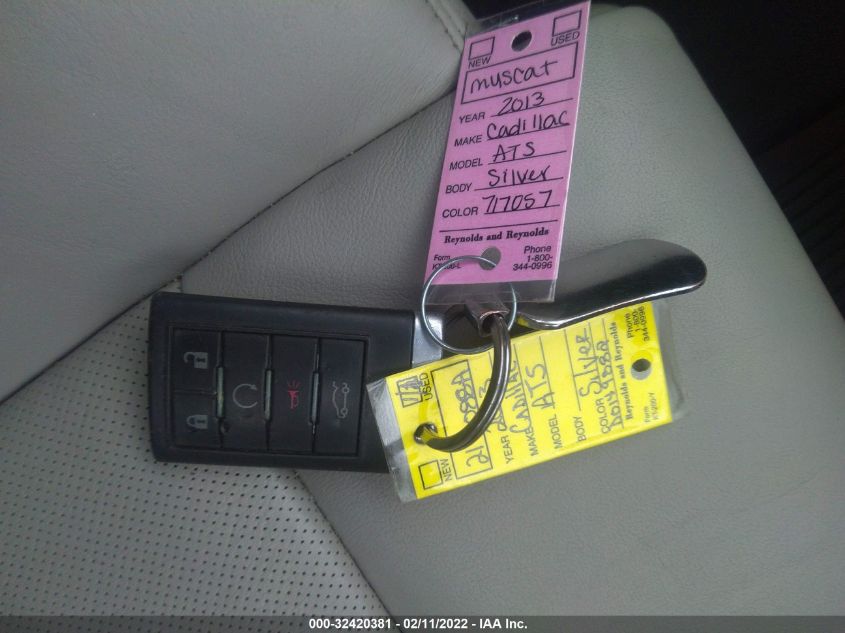 2013 CADILLAC ATS LUXURY 1G6AH5RX9D0149882