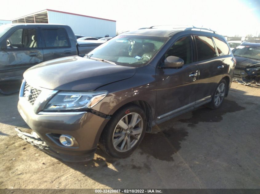 2015 NISSAN PATHFINDER PLATINUM 5N1AR2MN3FC665246