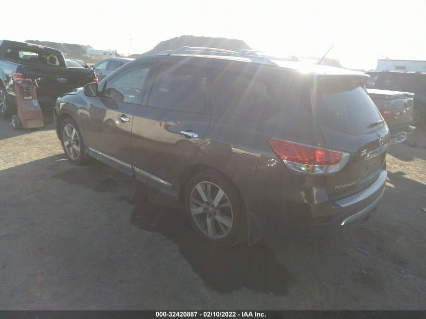2015 NISSAN PATHFINDER PLATINUM 5N1AR2MN3FC665246