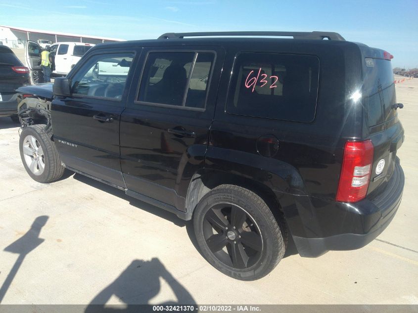 2014 JEEP PATRIOT LATITUDE 1C4NJPFB9ED900898
