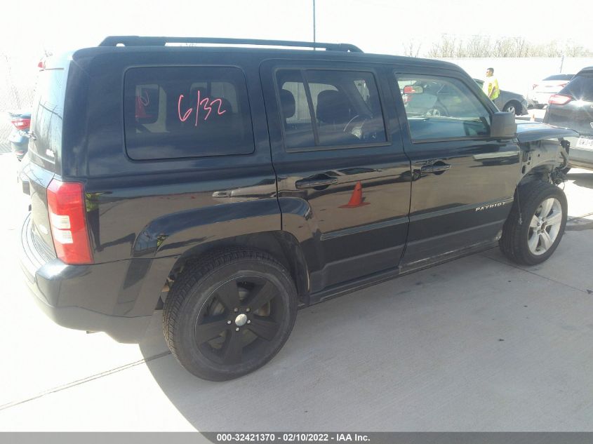 2014 JEEP PATRIOT LATITUDE 1C4NJPFB9ED900898