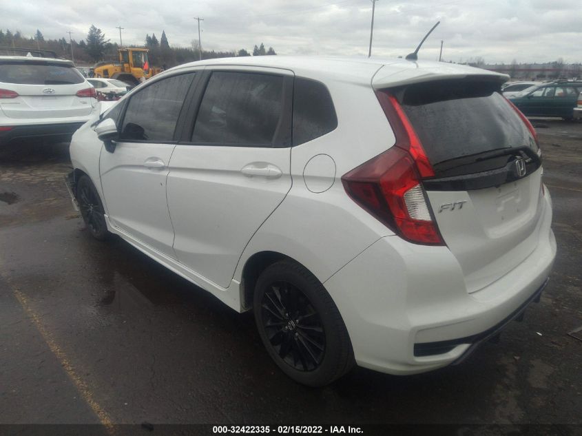 2020 HONDA FIT SPORT 3HGGK5H69LM716560