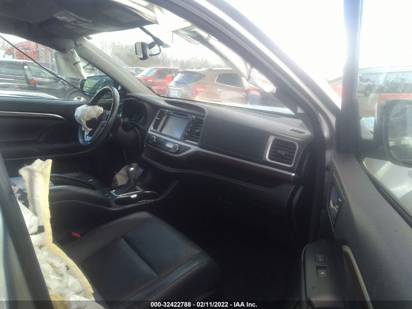2015 TOYOTA HIGHLANDER LIMITED 5TDDKRFH5FS168736
