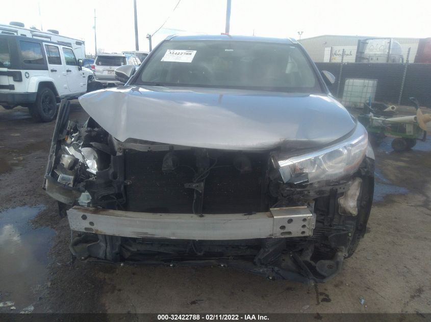 2015 TOYOTA HIGHLANDER LIMITED 5TDDKRFH5FS168736