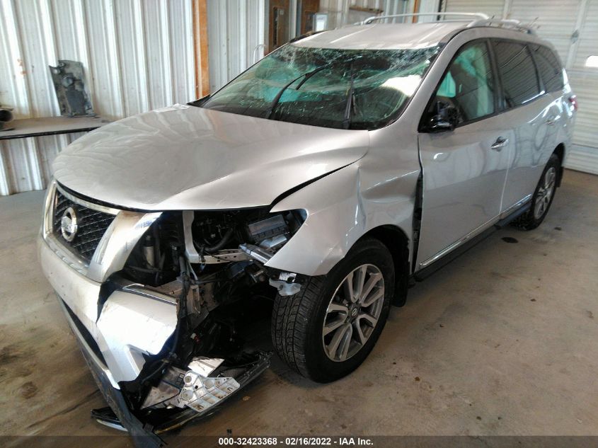2014 NISSAN PATHFINDER SL 5N1AR2MM1EC689356