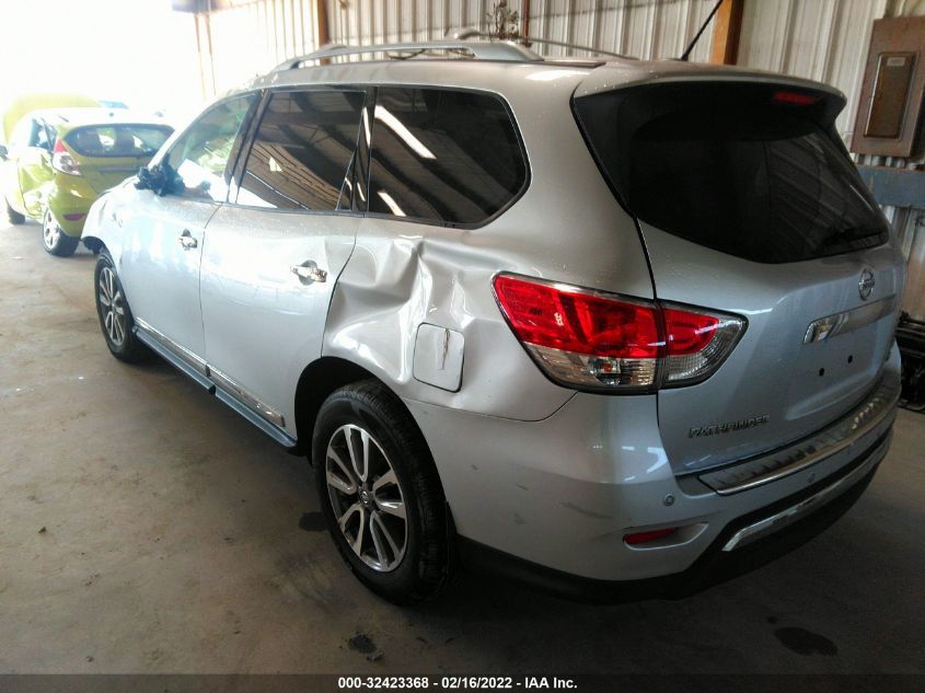 2014 NISSAN PATHFINDER SL 5N1AR2MM1EC689356