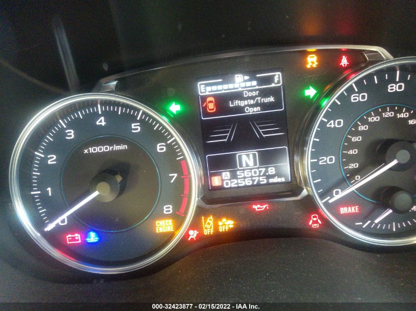 2016 SUBARU IMPREZA WAGON 2.0I SPORT PREMIUM JF1GPAS67G8220996