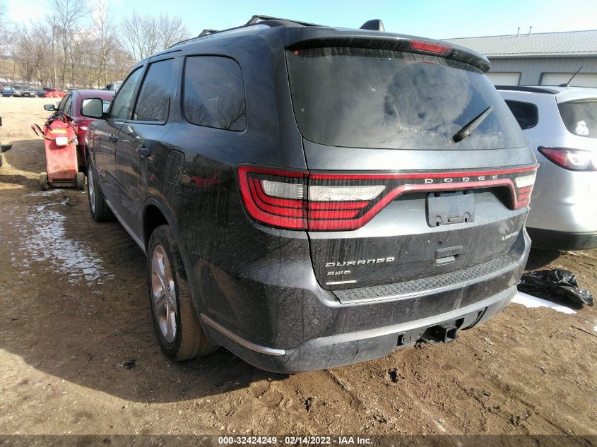 2014 DODGE DURANGO LIMITED 1C4RDJDG9EC468727