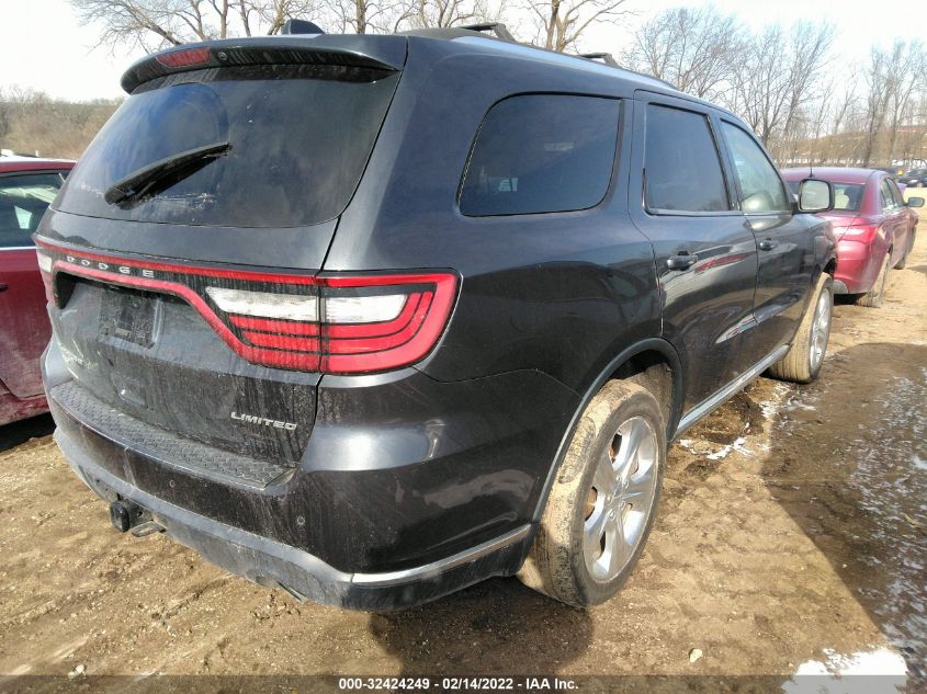 2014 DODGE DURANGO LIMITED 1C4RDJDG9EC468727