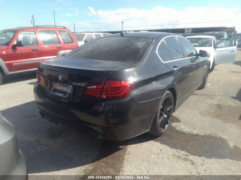2013 BMW 5 SERIES 528I WBAXG5C52DDY31705