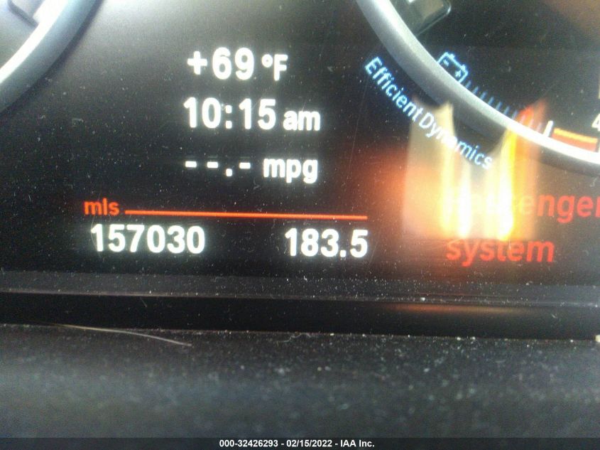 2013 BMW 5 SERIES 528I WBAXG5C52DDY31705