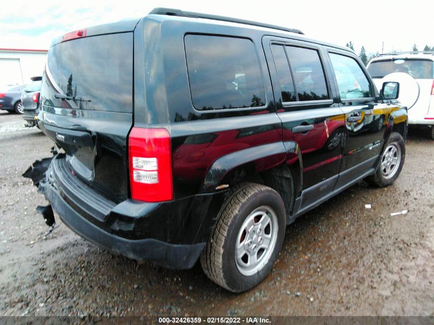 2013 JEEP PATRIOT SPORT 1C4NJPBA7DD187026