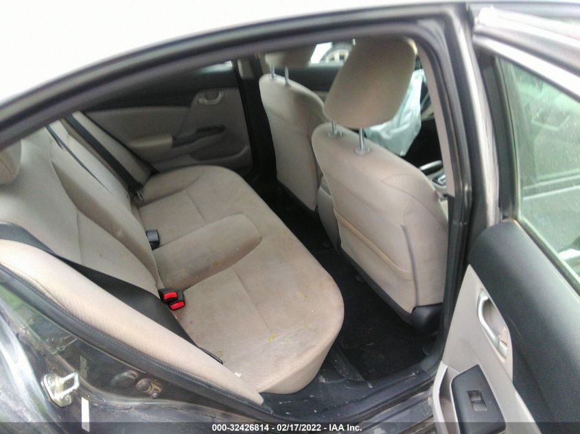 2013 HONDA CIVIC SDN LX 2HGFB2F57DH504342