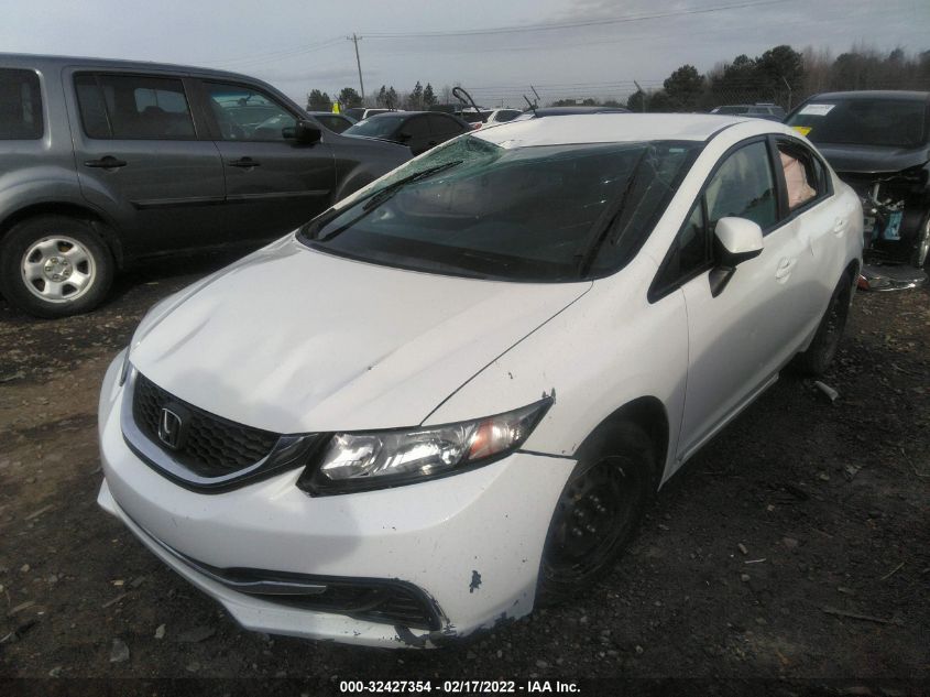 2013 HONDA CIVIC SDN LX 19XFB2F56DE269278