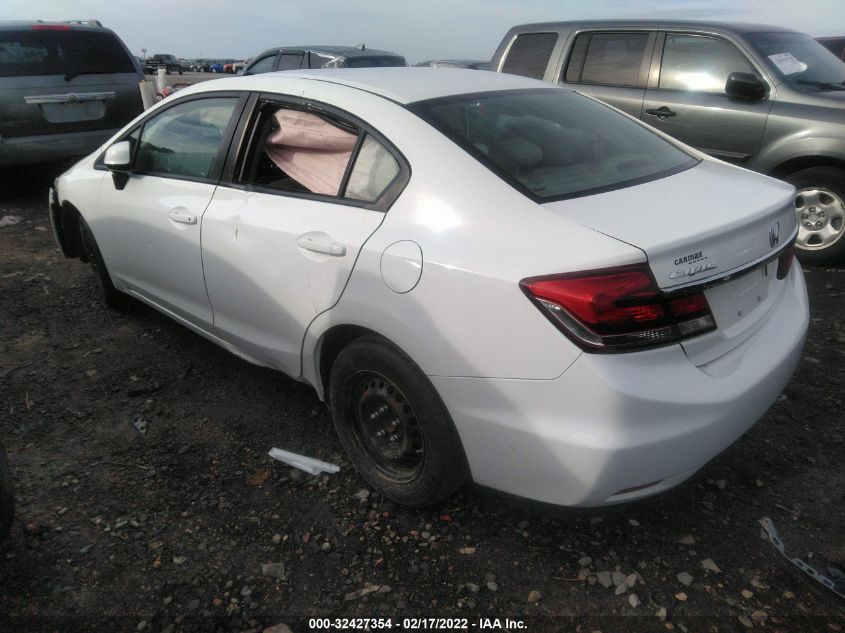 2013 HONDA CIVIC SDN LX 19XFB2F56DE269278