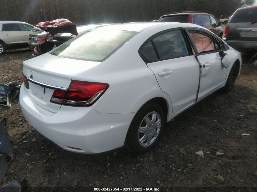 2013 HONDA CIVIC SDN LX 19XFB2F56DE269278