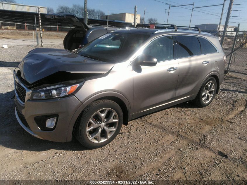 2018 KIA SORENTO SX V6 5XYPK4A57JG378354