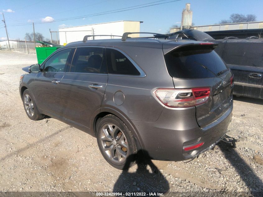 2018 KIA SORENTO SX V6 5XYPK4A57JG378354