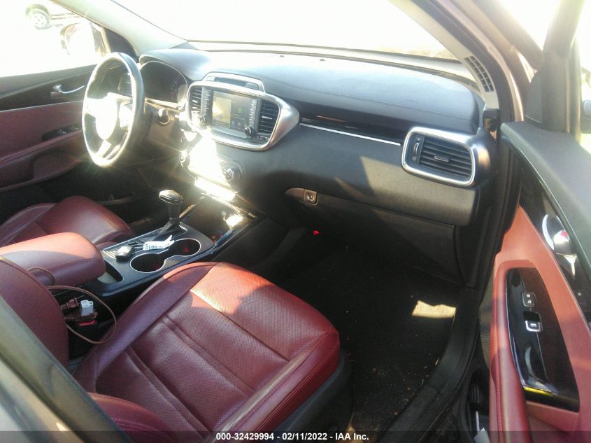 2018 KIA SORENTO SX V6 5XYPK4A57JG378354