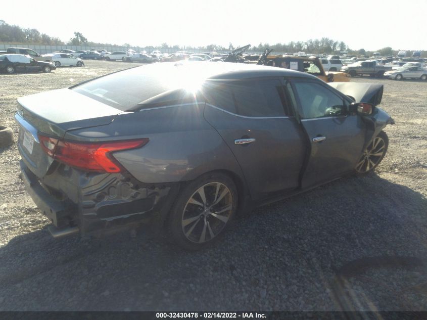 2018 NISSAN MAXIMA S 1N4AA6APXJC409547