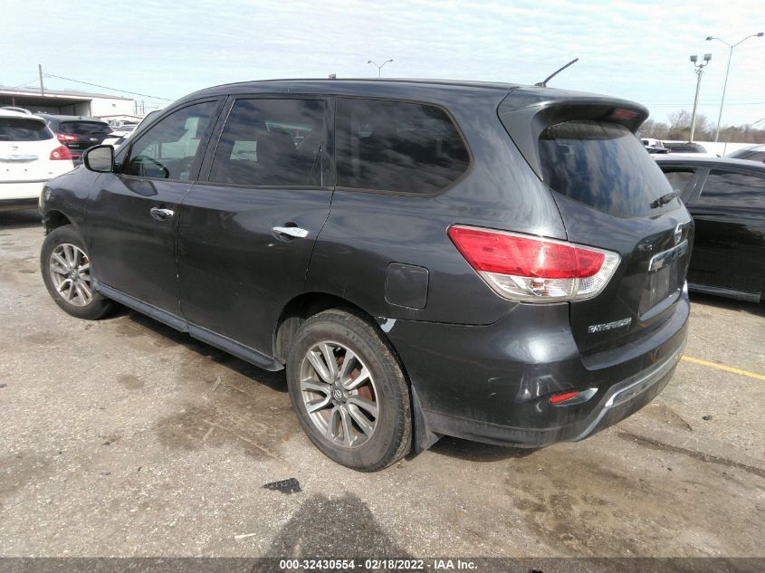 2013 NISSAN PATHFINDER S 5N1AR2MN7DC668440