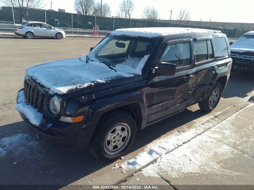 2017 JEEP PATRIOT SPORT 1C4NJRBB9HD106134