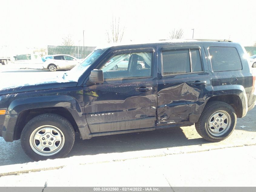 2017 JEEP PATRIOT SPORT 1C4NJRBB9HD106134