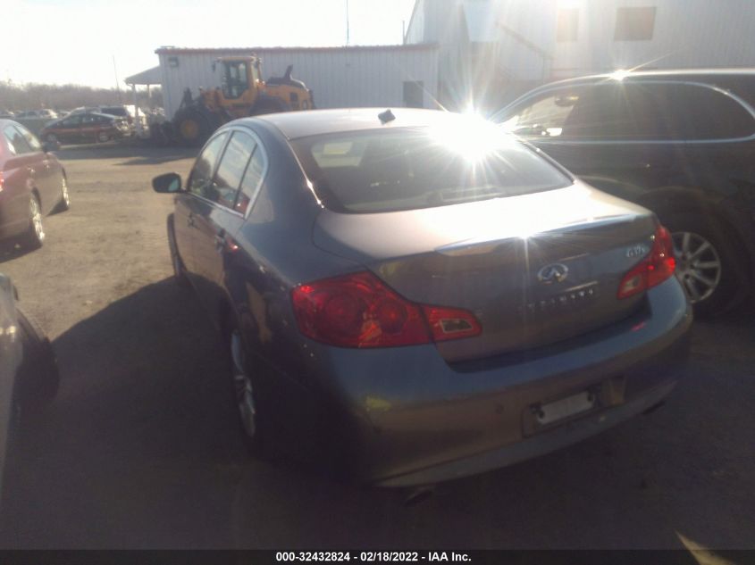 2013 INFINITI G37 SEDAN X JN1CV6AR7DM356817