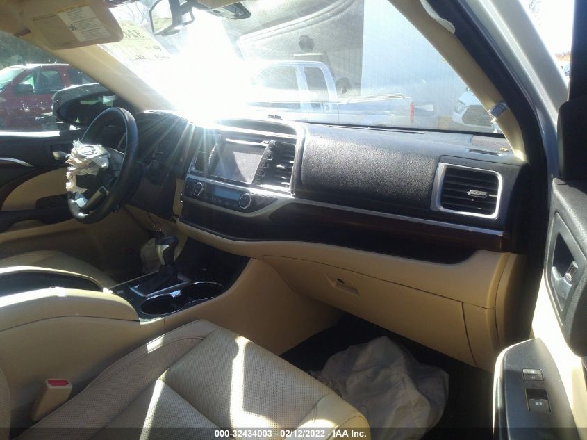 2015 TOYOTA HIGHLANDER LIMITED 5TDDKRFHXFS180008