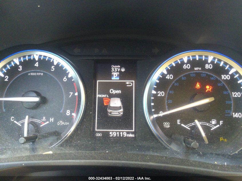 2015 TOYOTA HIGHLANDER LIMITED 5TDDKRFHXFS180008