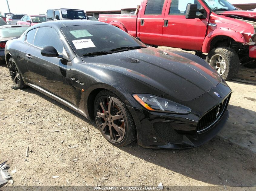 2013 MASERATI GRANTURISMO SPORT/MC STRADALE ZAM45VLA4D0070509