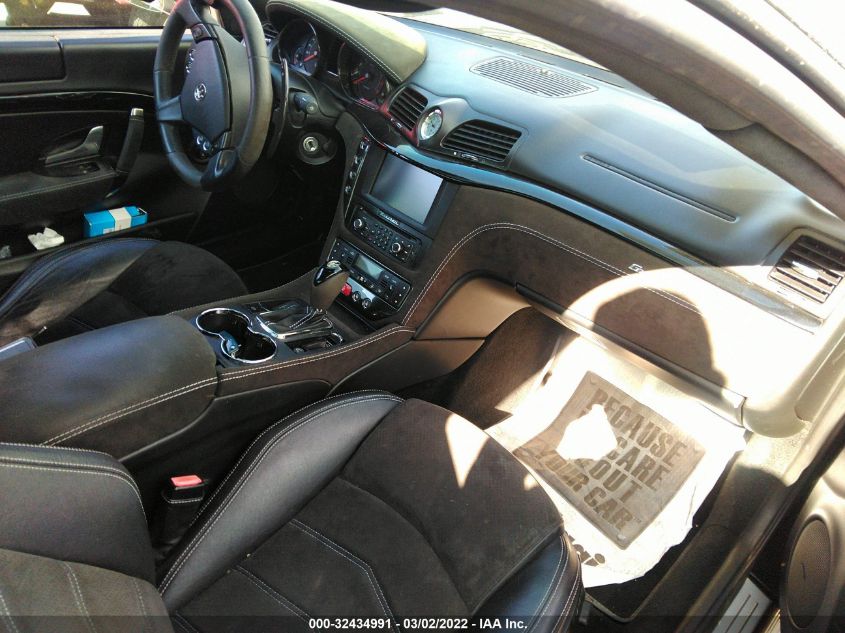 2013 MASERATI GRANTURISMO SPORT/MC STRADALE ZAM45VLA4D0070509
