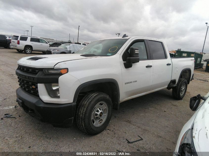 2020 CHEVROLET SILVERADO 2500HD WORK TRUCK 1GC1YLE7XLF298384