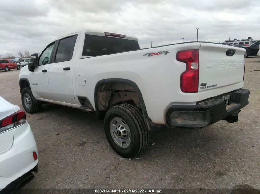 2020 CHEVROLET SILVERADO 2500HD WORK TRUCK 1GC1YLE7XLF298384