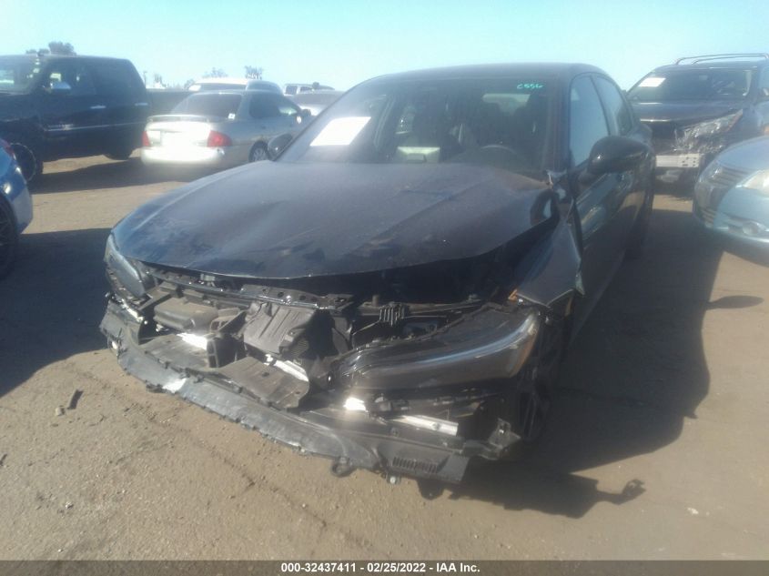 2022 HONDA CIVIC HATCHBACK SPORT 19XFL2G8XNE000918