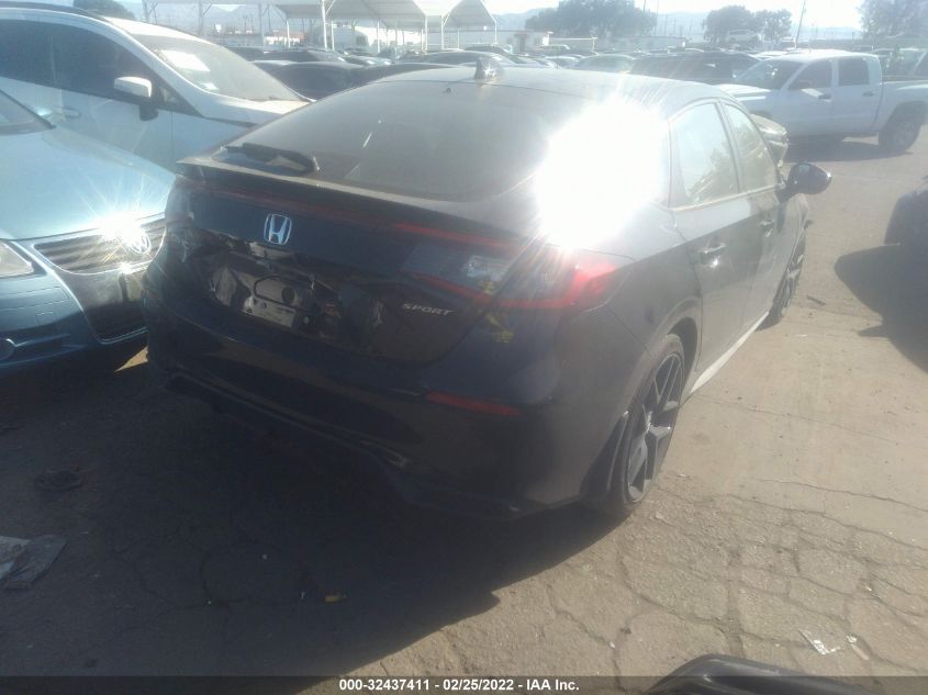 2022 HONDA CIVIC HATCHBACK SPORT 19XFL2G8XNE000918
