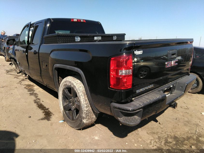 2016 GMC SIERRA 1500 1GTV2LEC3GZ299381