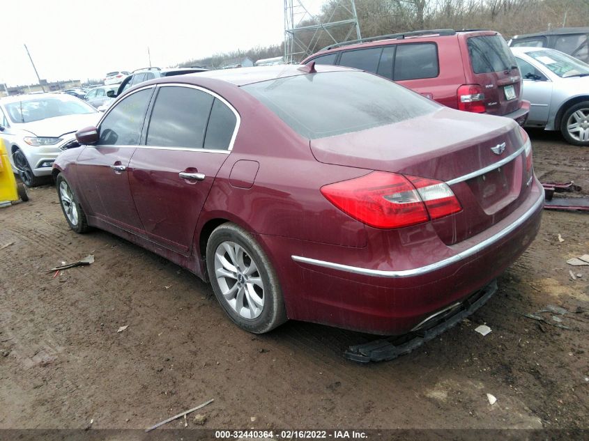 2013 HYUNDAI GENESIS 3.8L KMHGC4DD9DU212870