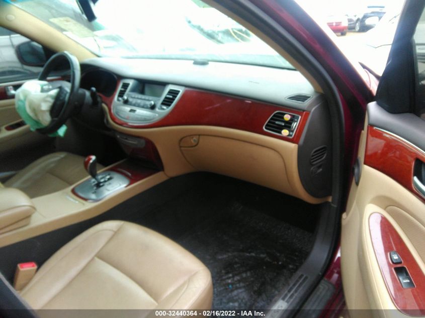 2013 HYUNDAI GENESIS 3.8L KMHGC4DD9DU212870