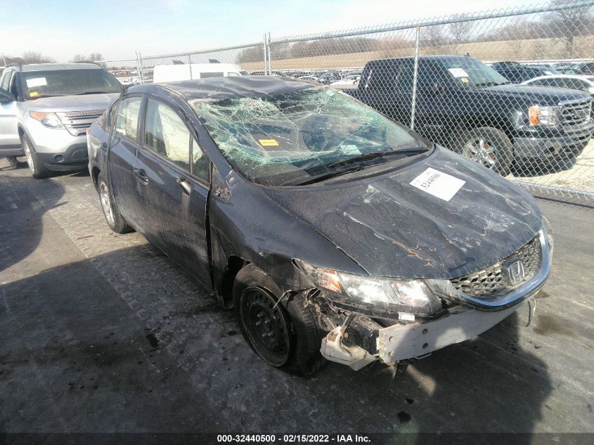2013 HONDA CIVIC SDN LX 19XFB2F51DE099797
